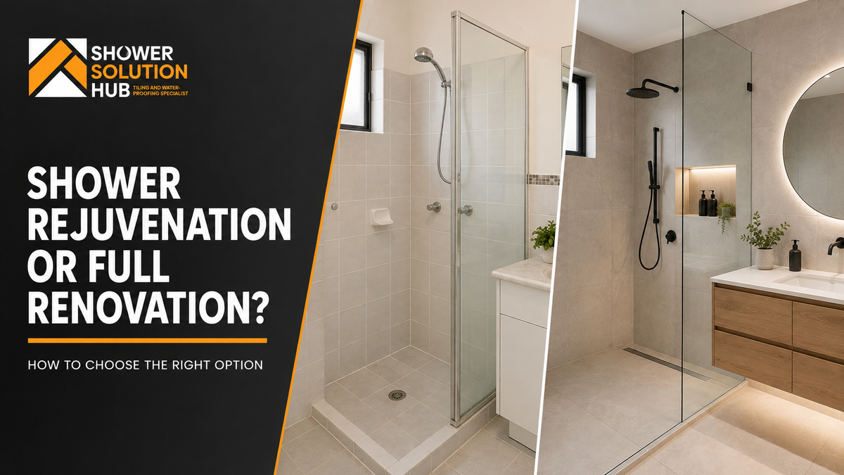 Shower Rejuvenation or Full Bathroom Renovation? How to Choose