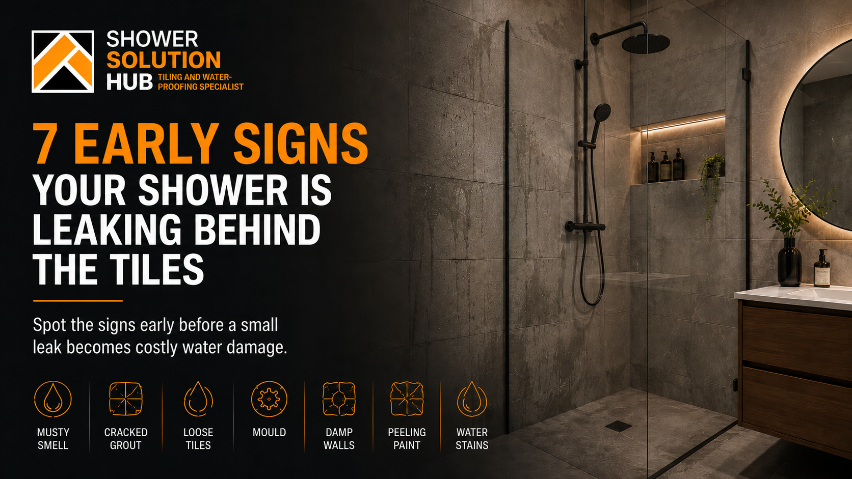 7 Early Signs Your Shower Is Leaking Behind the Tiles