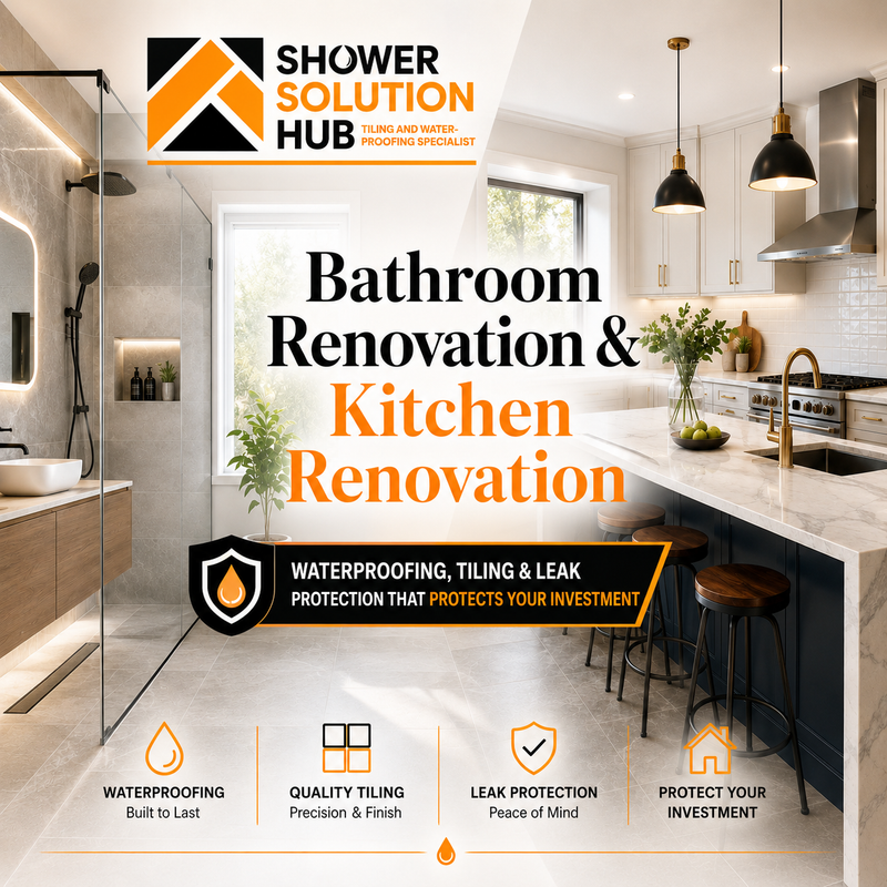 Bathroom Renovation & Kitchen Renovation Waterproofing Tips